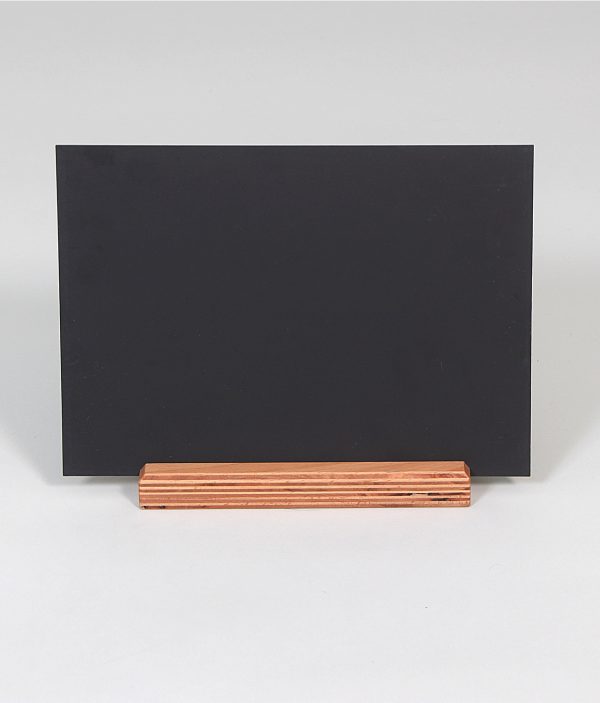 Multiplex Holzstellklotz mit Tafel